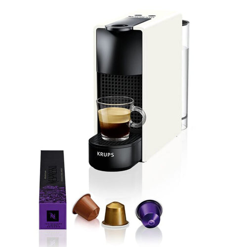 Nespresso Essenza Mini - Machine à café à capsules compacte, Blanc