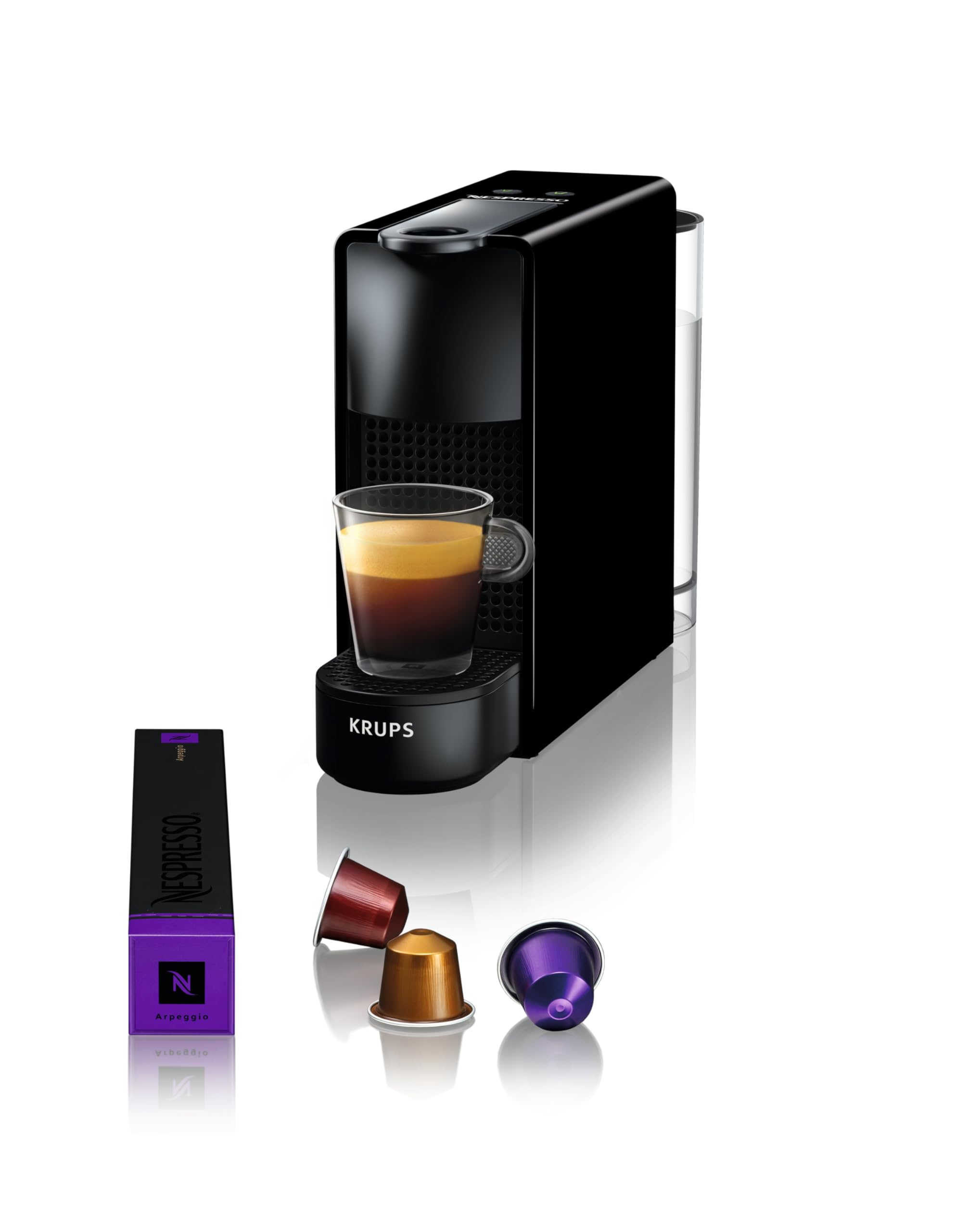 Nespresso Essenza Mini - Machine à café à capsules compacte, Noir