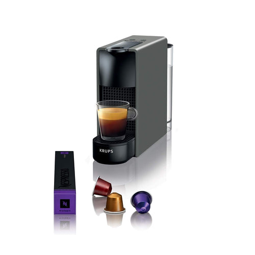 Nespresso Essenza Mini - Machine à café à capsules compacte, Gris Intense